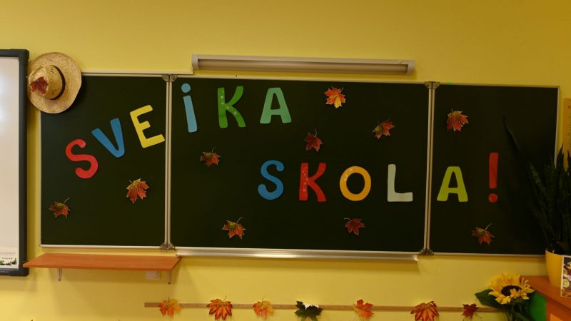 sveika, skola