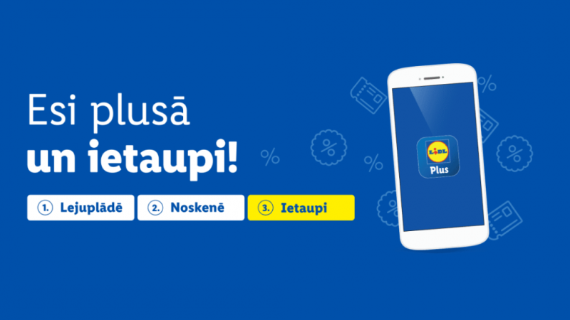 Lidl Plus mājaslapai